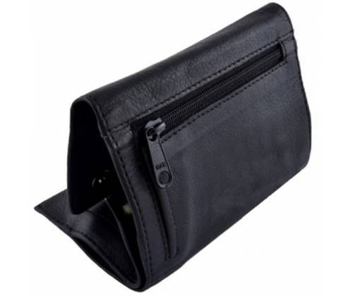 Καπνοθήκη Δέρμα - Μικρή Μαύρο - Τιμή: 17,00€