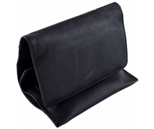 Καπνοθήκη Δέρμα - Μικρή Μαύρο - Τιμή: 17,00€