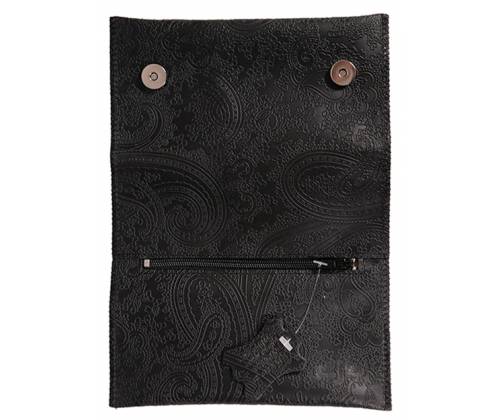 Djo Genuine Leather Tobacco Case - Large Black Print (A301-1) -  Price: 22,90€