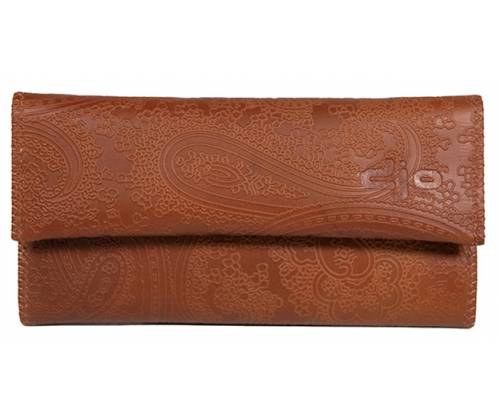 Djo Genuine Leather Tobacco Case - Large Brown Light Print (A301-3) -  Price: 22,90€