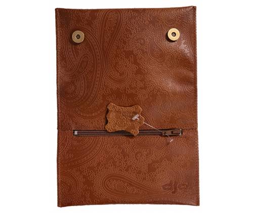 Djo Genuine Leather Tobacco Case - Large Brown Light Print (A301-3) -  Price: 22,90€