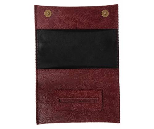 Tobacco Djo Genuine Leather - Large Bordeaux Stampa (301-4) -  Price: 22,90€