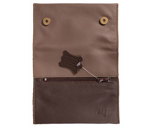 Djo Genuine Leather Tobacco Case - Large Two-Tone Brown (Α303-2) -  Price: 22,90€