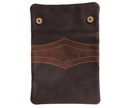 Djo Genuine Leather Tobacco Case - Large Suede Brown (Α404-2) -  Price: 22,90€