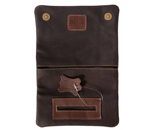 Djo Genuine Leather Tobacco Case - Large Suede Brown (Α404-2) -  Price: 22,90€