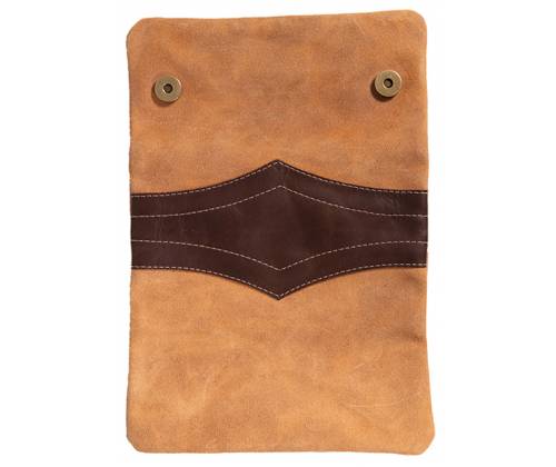 Djo Genuine Leather Tobacco Case - Large Suede Yellow (A404-3) -  Price: 22,90€