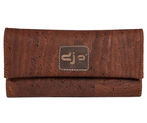 Tobacco Case Djo Techno Leather - Large Cork Brown (Α302-2) -  Price: 22,90€