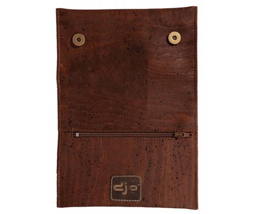 Tobacco Case Djo Techno Leather - Large Cork Brown (Α302-2) -  Price: 22,90€
