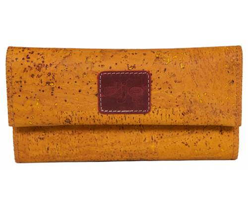 Djo Tobacco Case Faux Leather - Large Cork Yellow (A302-3) -  Price: 22,90€
