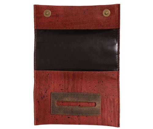 Tobacco Case Djo Faux Leather - Large Cork Brown (Α302-4) -  Price: 22,90€