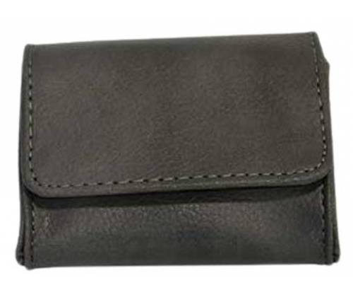 Tobacco Case Leon Faux Leather - Pouch Small Gray -  Price: 9,90€