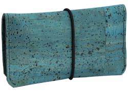 Καπνοθήκη Simaru Τεχνόδερμα - Μεγάλη Φελλός Τιρκουάζ