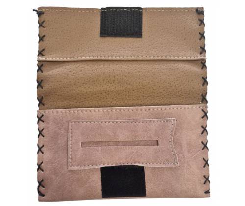 Tobacco Case Leon Handmade Faux Leather - Plaque with Stitches Rotten Apple (200208) -  Price: 13,50€