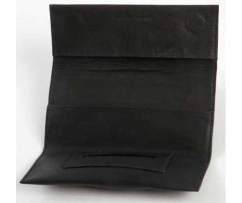 Mario Rossi Καπνοθήκη Γνήσιο Δέρμα - Μεγάλη Φάκελος Μαύρο (12544BK) - Τιμή: 21,90€