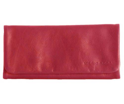 Mario Rossi Καπνοθήκη Γνήσιο Δέρμα - Μεγάλη Κόκκινο για Σακουλάκι Καπνού (2681-06RD) - Τιμή: 18,90€