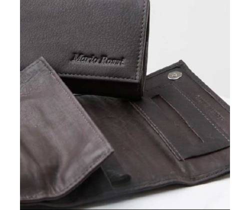 Mario Rossi Καπνοθήκη Γνήσιο Δέρμα - Μικρή Φάκελος Καφέ (324-06BR) - Τιμή: 17,80€