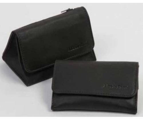 Mario Rossi Καπνοθήκη Γνήσιο Δέρμα - Μικρή Πουγκί Μαύρο (325-06BK) - Τιμή: 18,80€