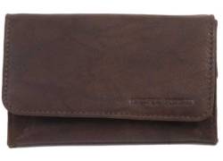 Mario Rossi Καπνοθήκη Γνήσιο Δέρμα - Μικρή Πουγκί Καφέ (325-06BR)