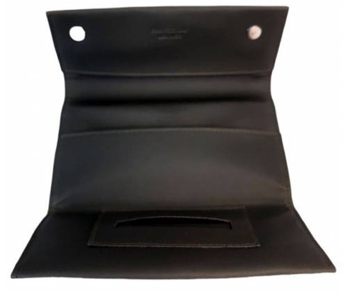 Mario Rossi Tobacco Case Faux Leather Eco - Large Black for Tobacco Pouch (12544BK-Eco) -  Price: 9,50€