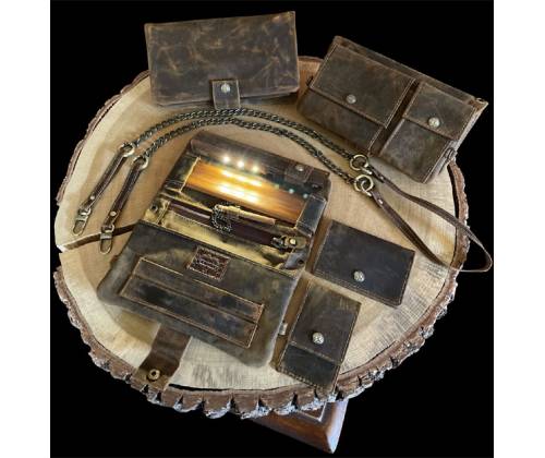 Original Kavatza Πορτοφόλι - Καπνοθήκη Γνήσιο Δέρμα PWS05 «Buckeroo» με φωτάκια LED - Αυθεντικό Προϊόν - Τιμή: 190,00€