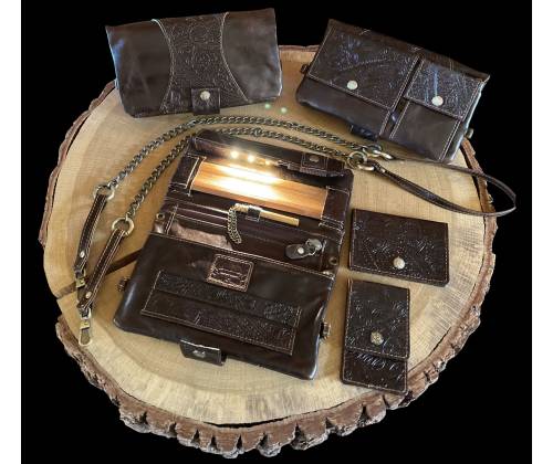 Original Kavatza Πορτοφόλι - Καπνοθήκη Γνήσιο Δέρμα PWS12 «Ethnic» με φωτάκια LED - Αυθεντικό Προϊόν - Τιμή: 160,00€