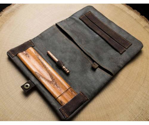 Original Kavatza Καπνοθήκη Γνήσιο Δέρμα Joint P08 «Patchwork Earth» - Αυθεντικό Προϊόν - Τιμή: 52,00€