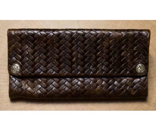 Original Kavatza Καπνοθήκη Γνήσιο Δέρμα TP22 «Woven Havana» - Αυθεντικό Προϊόν - Τιμή: 65,00€