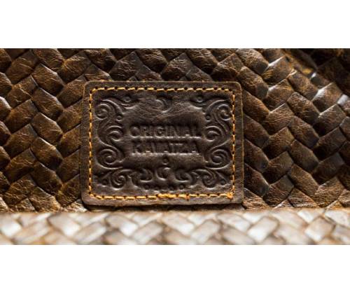 Original Kavatza Καπνοθήκη Γνήσιο Δέρμα TP22 «Woven Havana» - Αυθεντικό Προϊόν - Τιμή: 65,00€