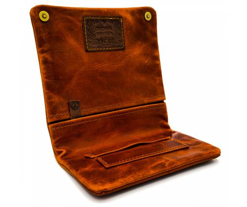 Original Kavatza Καπνοθήκη Γνήσιο Δέρμα TP03CR «Tabba Deluxe» - Αυθεντικό Προϊόν - Τιμή: 93,00€