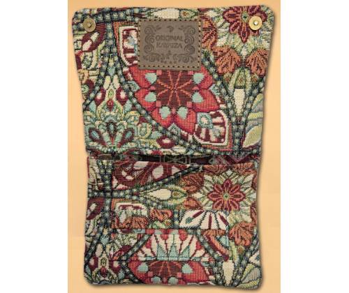 Original Kavatza Καπνοθήκη Φελλός TPB60-CR Cotton «Sacred Flowers Deluxe» - Αυθεντικό Προϊόν - Τιμή: 52,90€