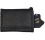 Pappous Tobacco Case Genuine Leather Envelope with Leather Stitching - Black Small (44423-010) - Price: 16,50€