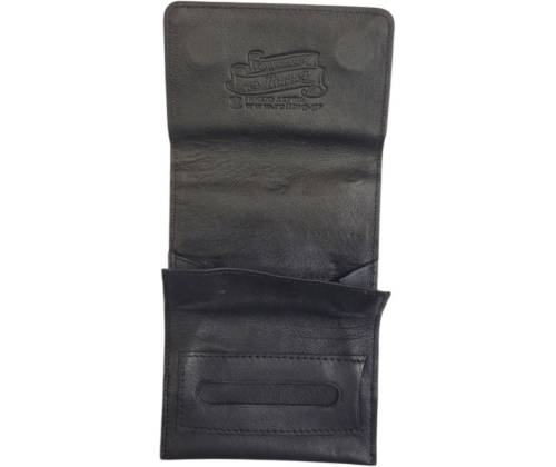 Pappous Tobacco Case Genuine Leather Envelope - Black Small (44423) - Price: 15,50€