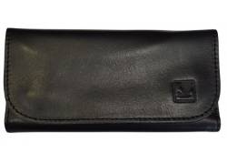 Καπνοθήκη Πυθία Γνήσιο Δέρμα - Μαύρο