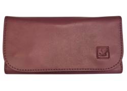 Καπνοθήκη Πυθία Γνήσιο Δέρμα - Φούξια