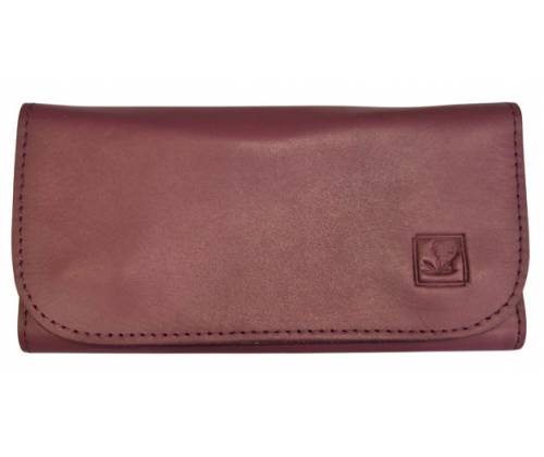 Καπνοθήκη Πυθία Γνήσιο Δέρμα - Φούξια - Τιμή: 17,50€