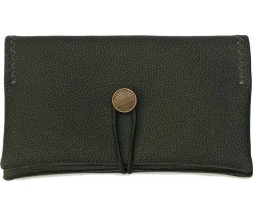 Simona Χειροποίητη Καπνοθήκη Maxi - Ανθρακί Indigo - Τιμή: 12,50€