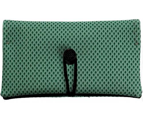 Simona Handmade Tobacco Case Faux Leather - Olive Pique -  Price: 11,00€