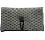 Simona Handmade Faux Leather Tobacco Case - Gray Pique -  Price: 11,00€
