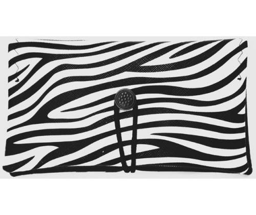 Simona Χειροποίητη Καπνοθήκη Τεχνόδερμα - Ζέβρα - Τιμή: 11,00€