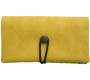 Simona Χειροποίητη Καπνοθήκη Τεχνόδερμα - Κίτρινο diagonal - Τιμή: 11,00€