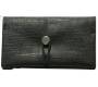 Simona Handmade Faux Leather Tobacco Case - Black Straw -  Price: 11,00€