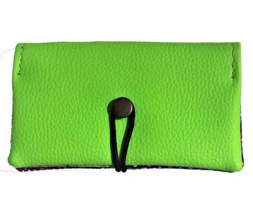 Simona Χειροποίητη Καπνοθήκη Τεχνόδερμα - Λαχανί - Τιμή: 11,00€