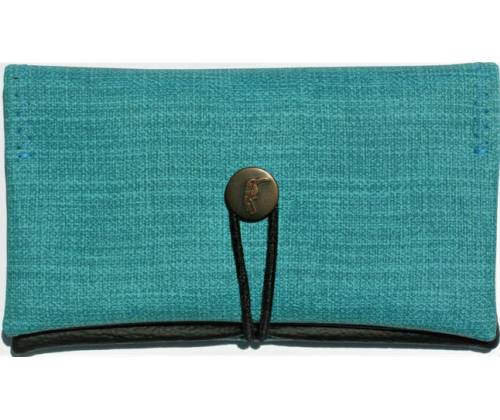 Simona Χειροποίητη Καπνοθήκη Γαλάζιο Τουίντ - Τιμή: 11,00€