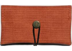 Simona Χειροποίητη Καπνοθήκη Πορτοκαλί Τουίντ