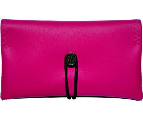 Simona Χειροποίητη Καπνοθήκη Τεχνόδερμα - Φούξια - Τιμή: 11,00€