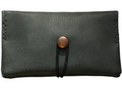 Simona Χειροποίητη Καπνοθήκη - Ανθρακί Σαμουά