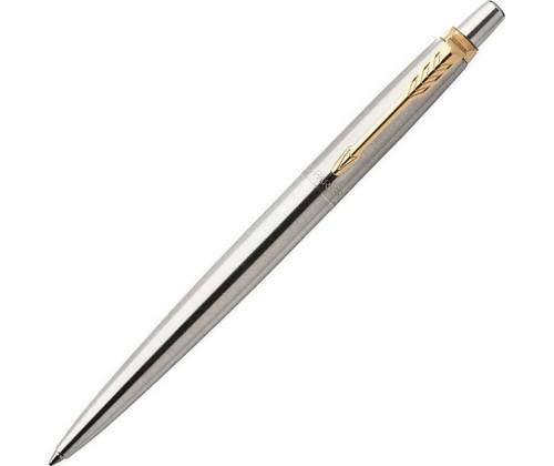 Στυλό Parker Jotter Ballpoint Stainless Steel Core GT - Ασημί Με Χρυσό - Τιμή: 20,90€