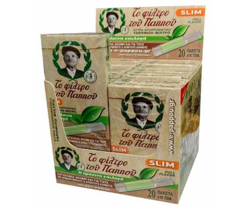 Pappous Pipe - Slim 20 pcs. (42902-051) -  Price: 24,00€