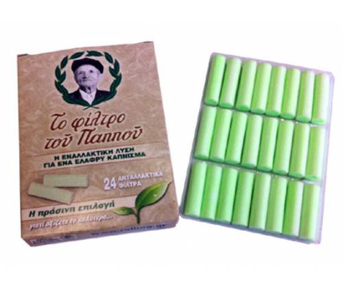 Spare parts Filters Tips for all Pappou pipes 24pcs. (42902-090) -  Price: 1,60€
