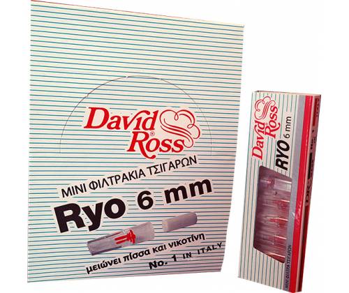 David Ross Ryo Πιπάκι - Slim 24τεμ - Τιμή: 12,00€